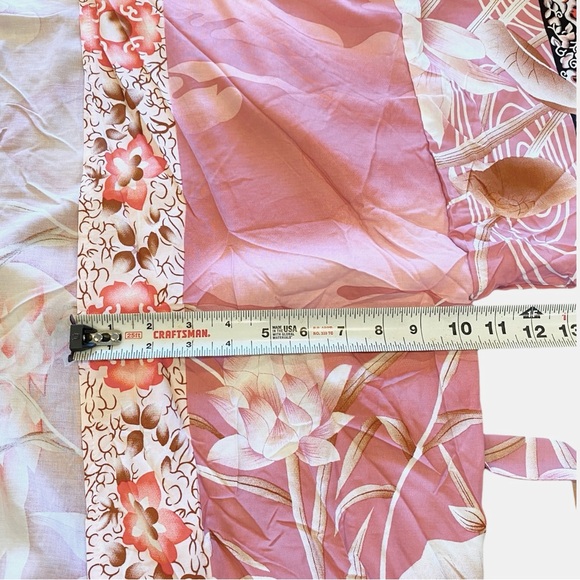 🦩🌴 Pink Flamingo Floral Kimono Swim Coverup ~ Brand New - Picture 14 of 17